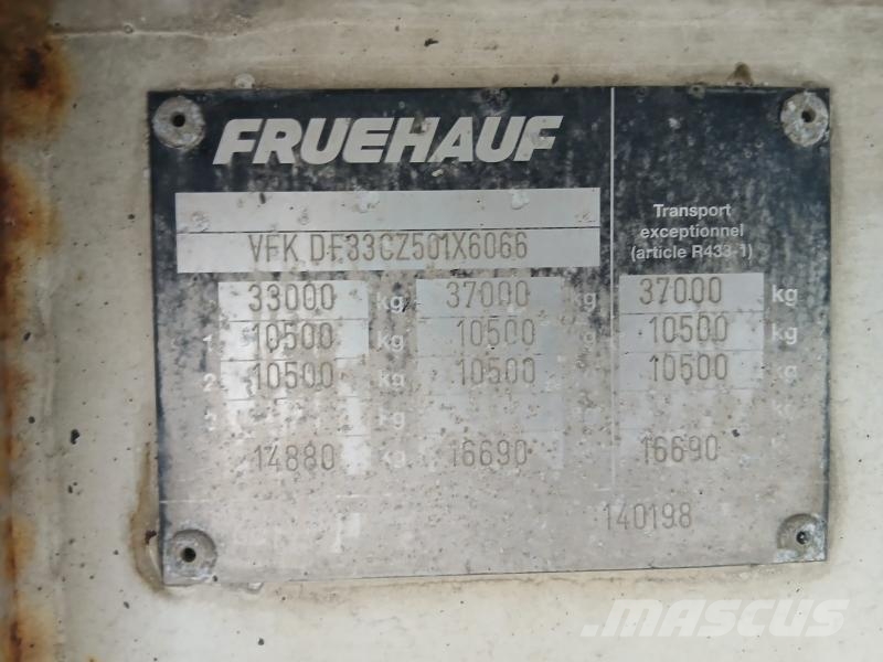 Fruehauf Non spécifié Tipper semi-trailers