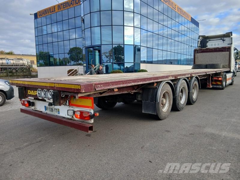 Fruehauf Non spécifié نصف مقطورات مسطحة / مفصلية الجوانب