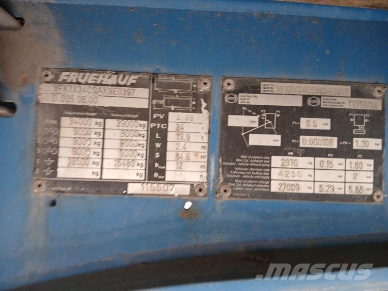 Fruehauf Non spécifié Poluprikolice sa otvorenim sandukom