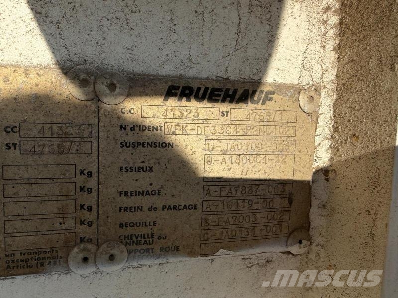 Fruehauf Non spécifié Benne semi remorque