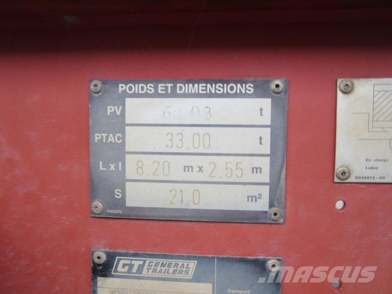 General Trailers Non spécifié Semirremolques de volteo