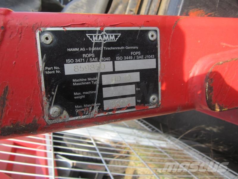 Hamm HD 10 Compactadoras de suelo