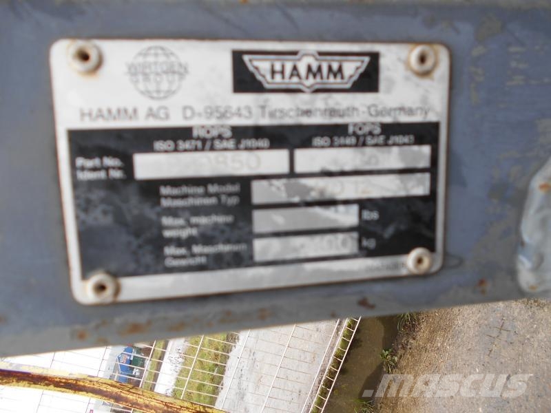 Hamm HD 12 Gruntiniai volai