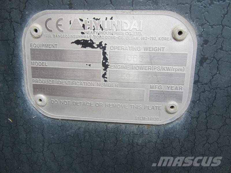 Hyundai 235 LCR 9A Bageri guseničari