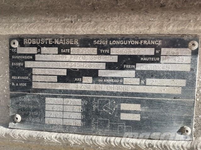 Kaiser Non spécifié Semi-trailer med tip