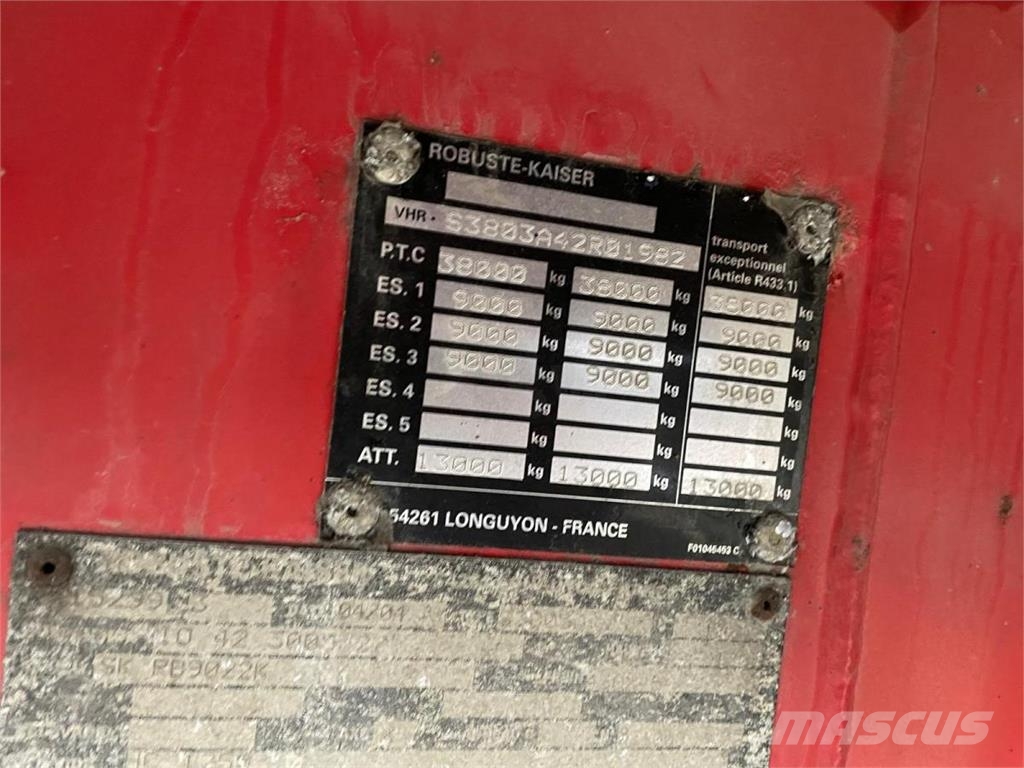 Kaiser Non spécifié Pritschenauflieger