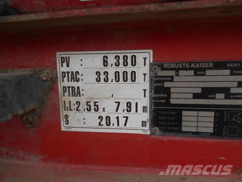 Kaiser Non spécifié Savivartės puspriekabės