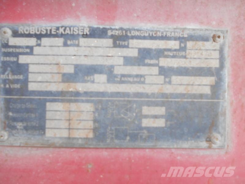 Kaiser Non spécifié Semi-trailer med tip