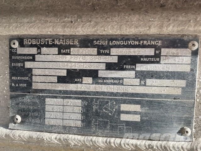Kaiser Non spécifié Semi Reboques Basculantes