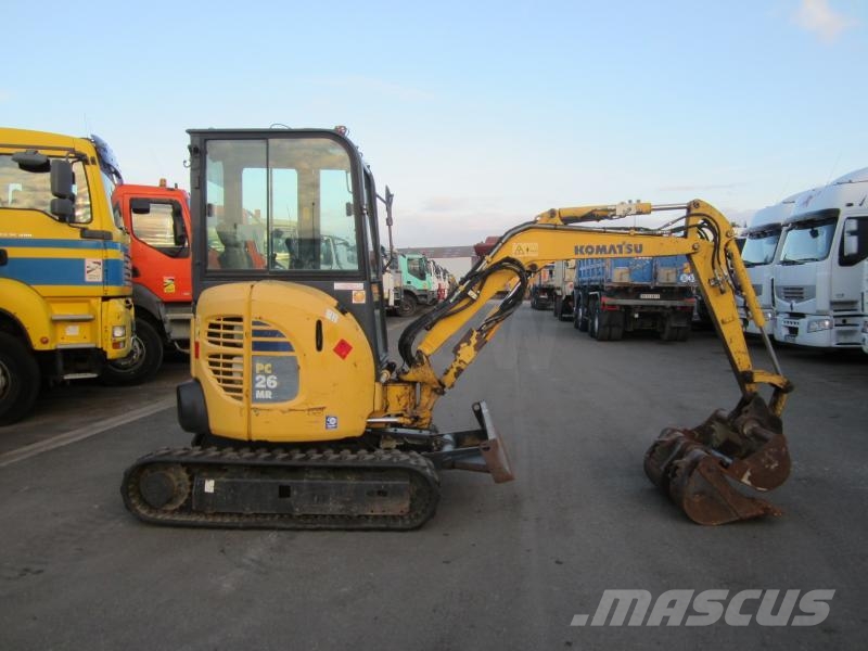 Komatsu PC26MR-3 Εκσκαφάκι (διαβολάκι) < 7t