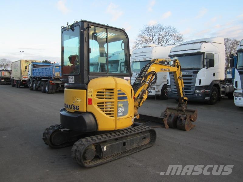 Komatsu PC26MR-3 Εκσκαφάκι (διαβολάκι) < 7t