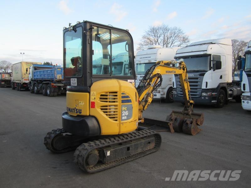 Komatsu PC26MR-3 Εκσκαφάκι (διαβολάκι) < 7t