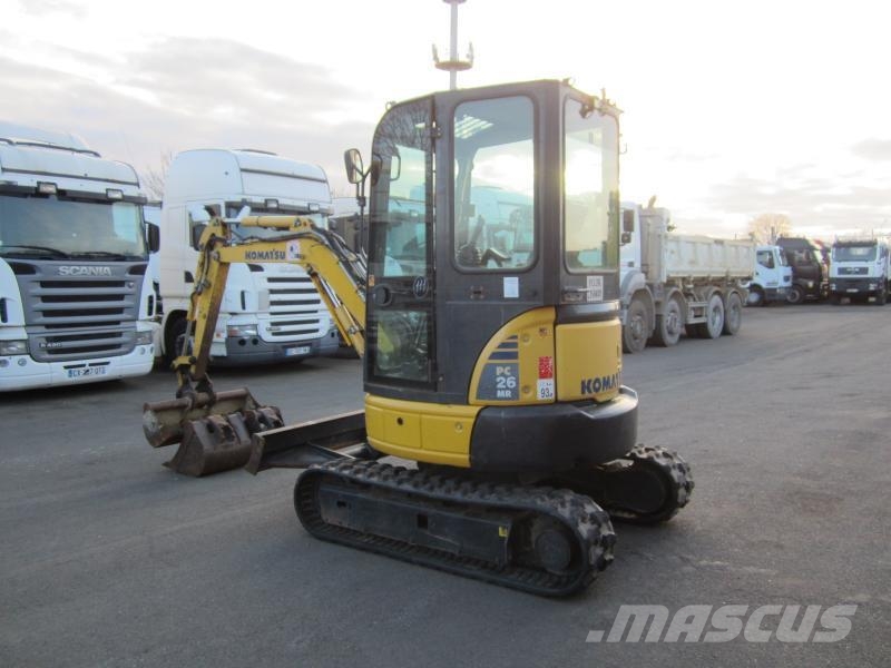 Komatsu PC26MR-3 Εκσκαφάκι (διαβολάκι) < 7t