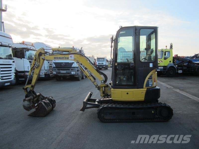 Komatsu PC26MR-3 Εκσκαφάκι (διαβολάκι) < 7t