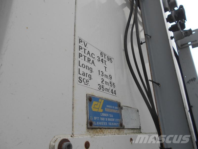 Lecitrailer Non spécifié Tents puspiekabes
