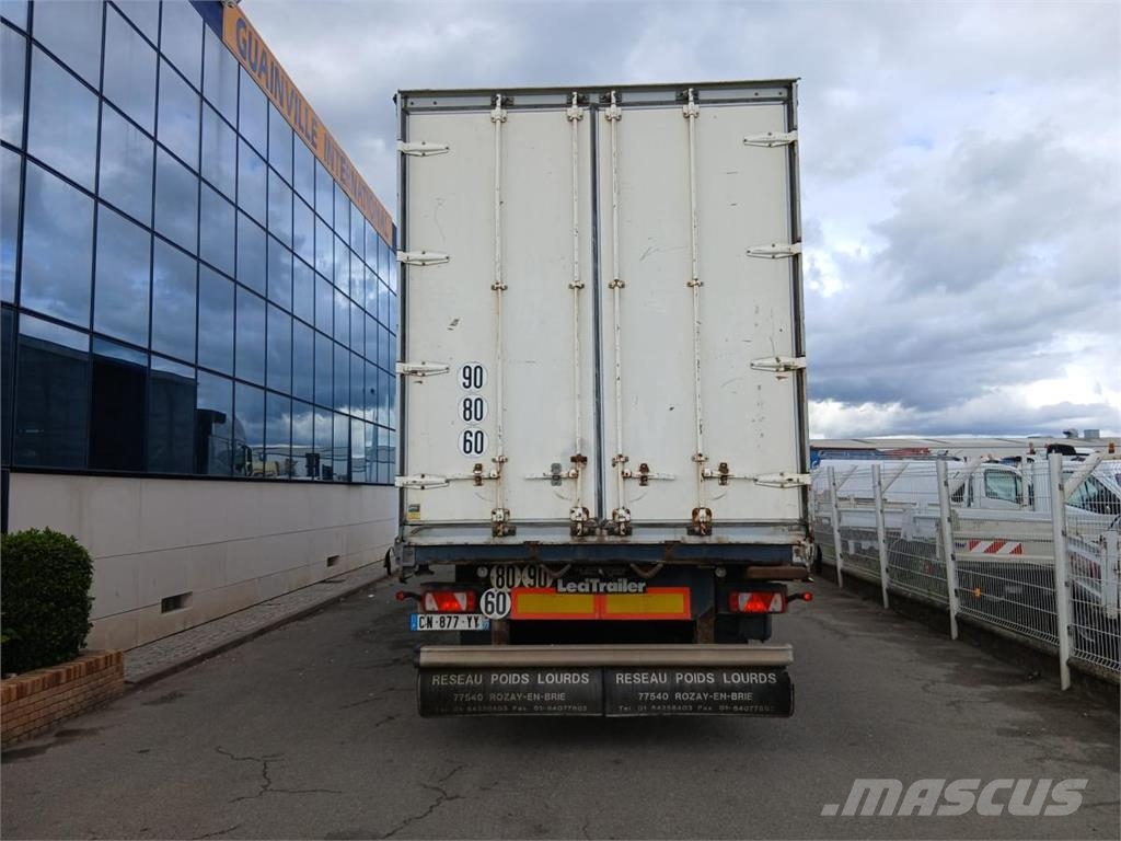 Lecitrailer P36 Perdeli yari çekiciler