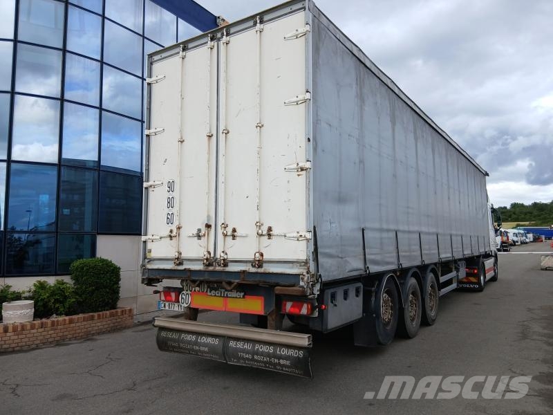 Lecitrailer P36 Perdeli yari çekiciler