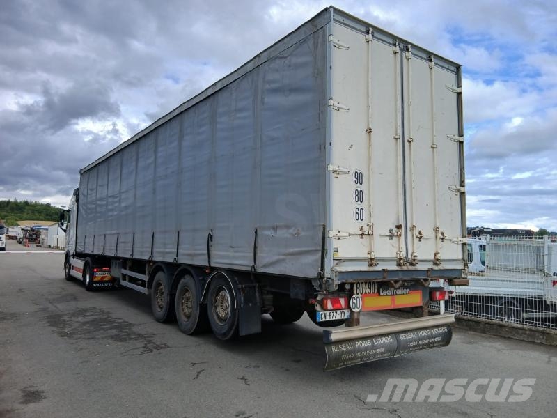 Lecitrailer P36 Perdeli yari çekiciler