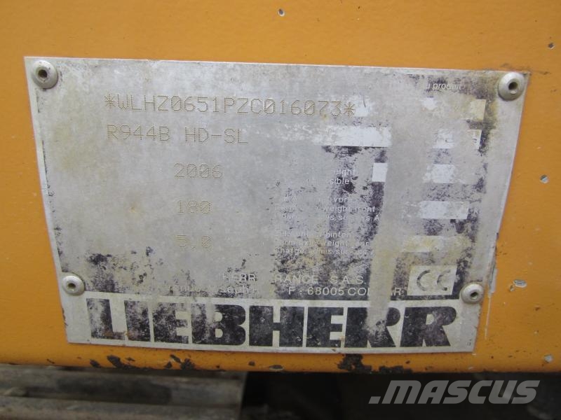 Liebherr R944 Litronic HD-SL 履带挖掘机