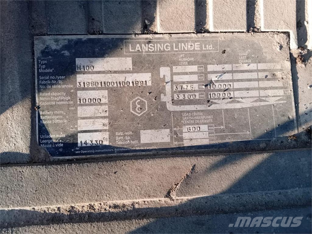 Linde H100 Otras carretillas elevadoras