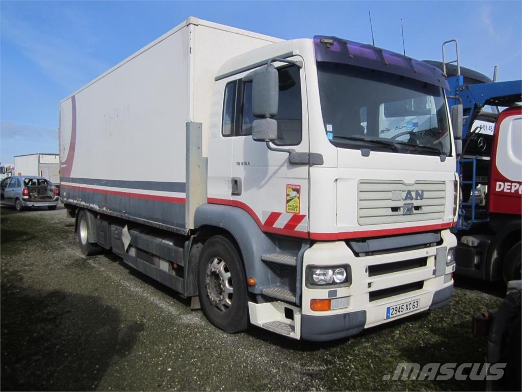 MAN TG 410 A 탑차 트럭