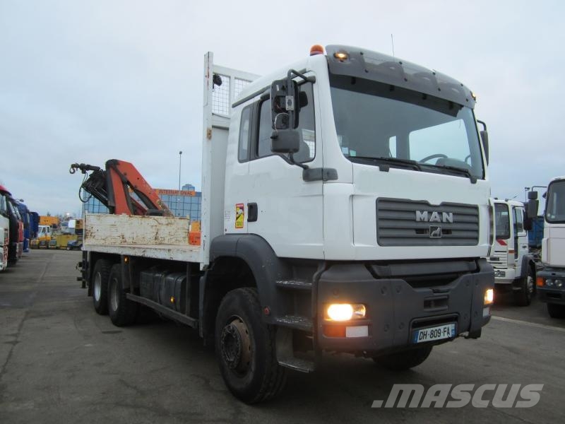 MAN TGA Flatbed kamyonlar