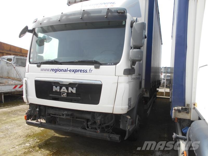 MAN TGL 12.220 شاحنات بغطاء جانبي