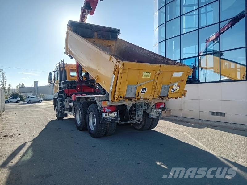 MAN TGS 26.360 شاحنات قلابة