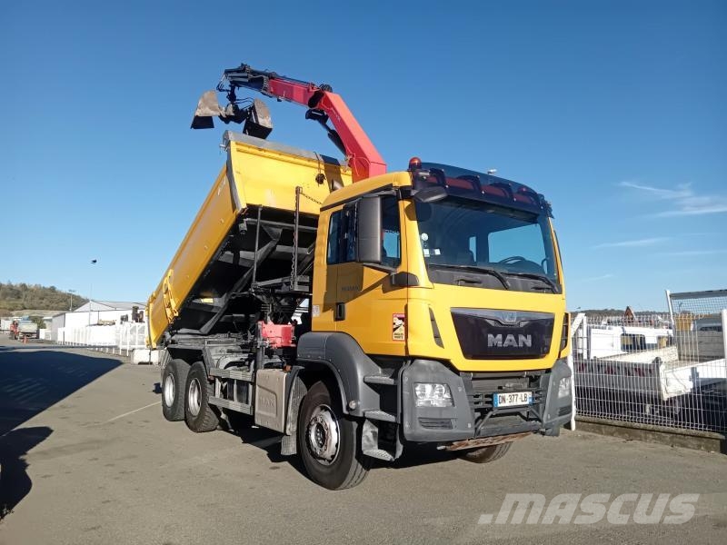 MAN TGS 26.360 شاحنات قلابة