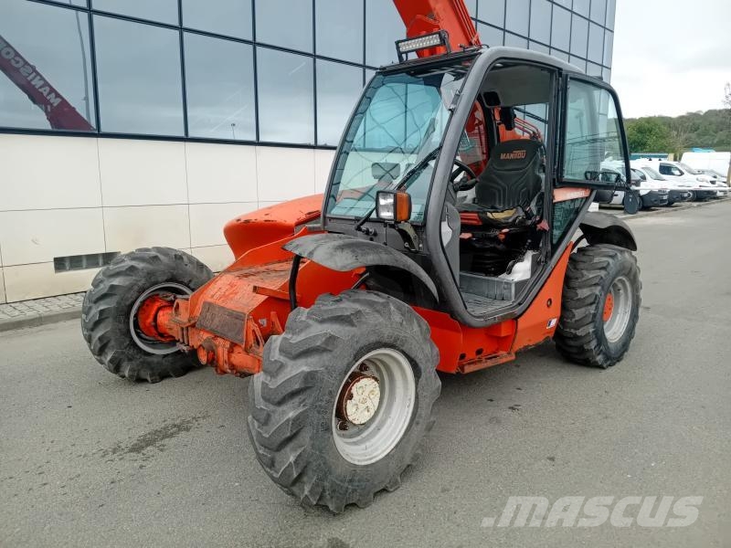 Manitou MLT 730 Ретрак/ Високоповдигач с изместване на вилката напред