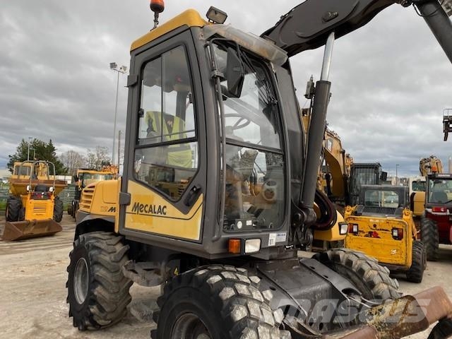 Mecalac 12 MTX Gumikerekes kotrók