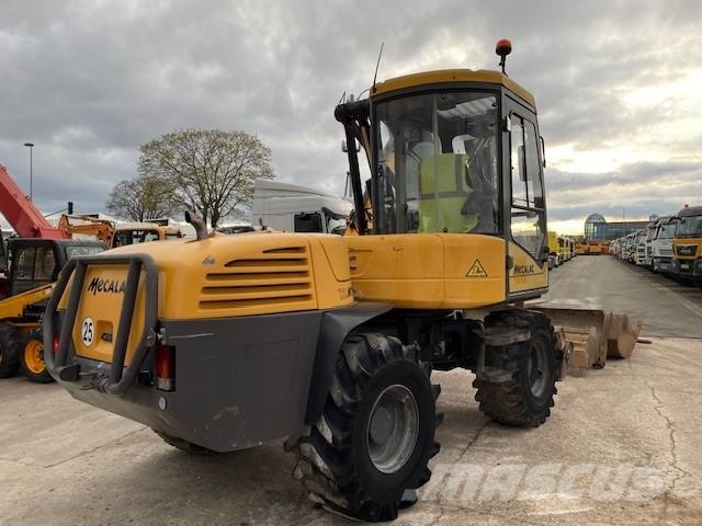 Mecalac 12 MTX Gumikerekes kotrók
