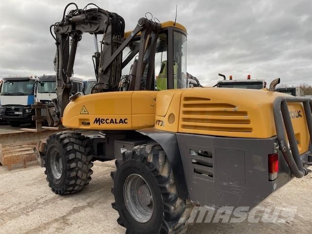 Mecalac 12 MTX Gumikerekes kotrók