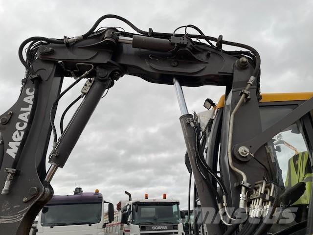 Mecalac 12 MTX Gumikerekes kotrók