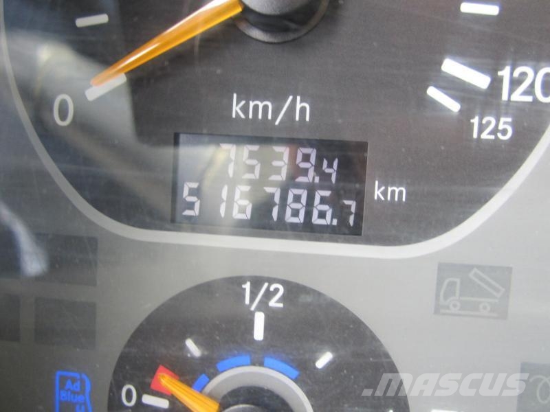 Mercedes-Benz Actros 2541 Camiões caixa desmontável com elevador de cabo