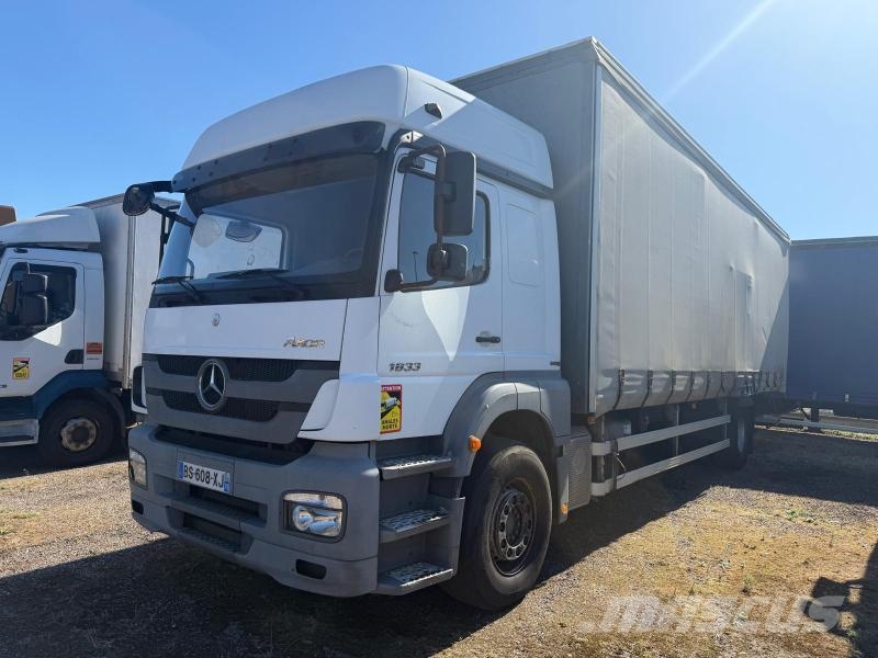 Mercedes-Benz Axor 1833 Tovornjaki s ponjavo