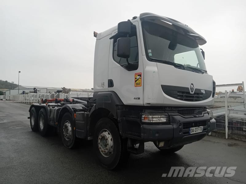 Renault Kerax 460 DXI Razstavljivi tovornjaki z žičnimi dvigali