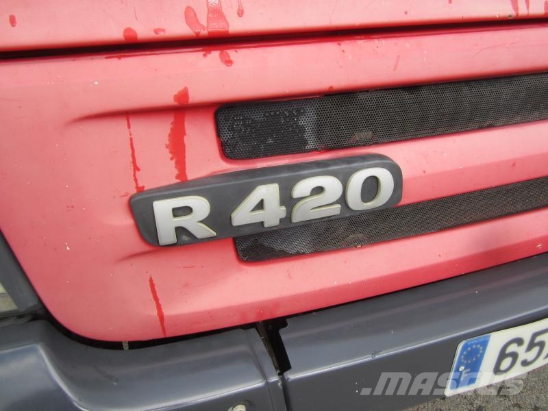 Scania R 420 Camiões caixa desmontável com elevador de cabo