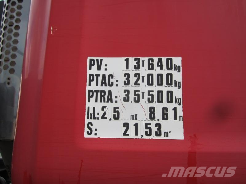 Scania R 420 Camiões caixa desmontável com elevador de cabo