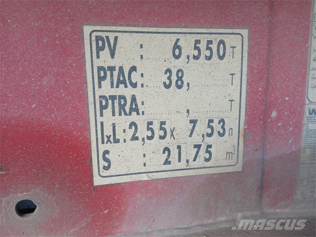 Schmitz Cargobull Non spécifié Billenő félpótkocsik