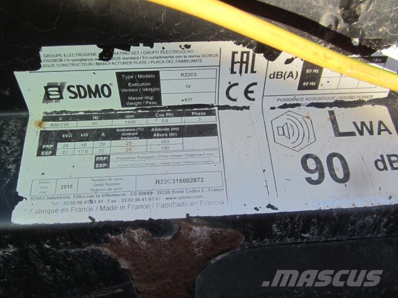Sdmo R22 Dizel generatori