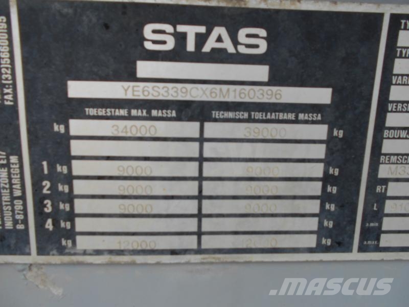 Stas Non spécifié Kippladerauflieger