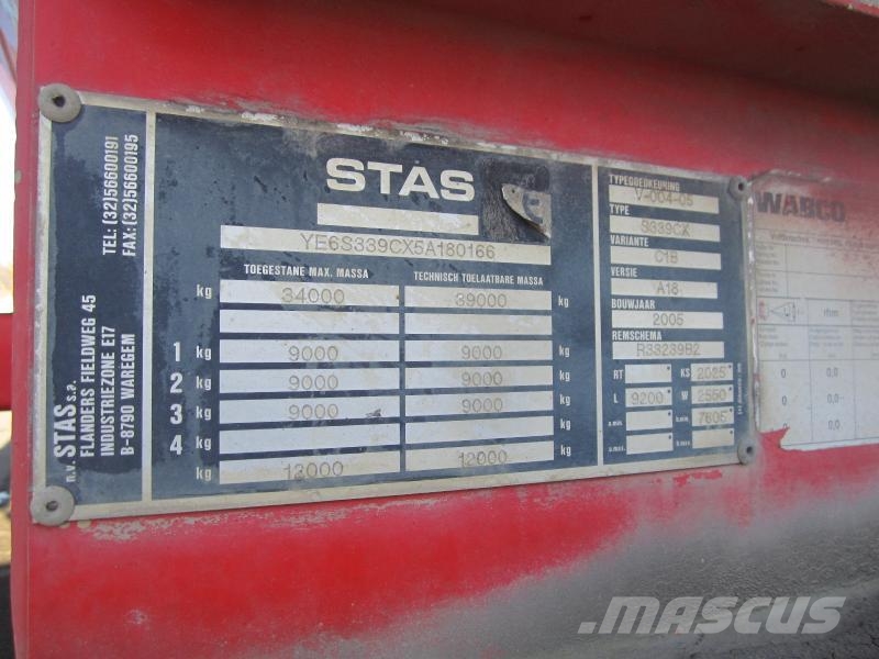 Stas Non spécifié Kippladerauflieger
