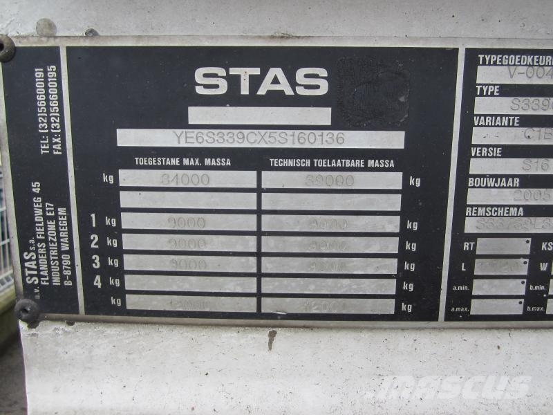 Stas Non spécifié Kippladerauflieger