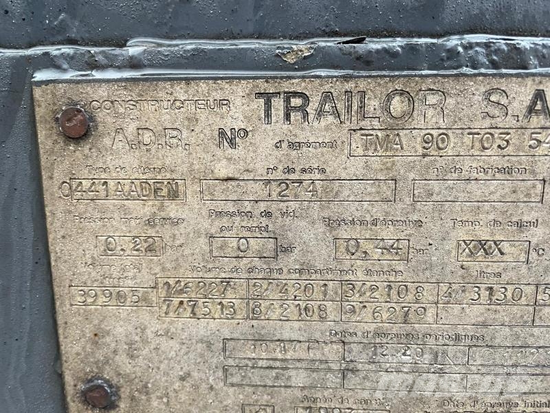 Trailor Non spécifié Semi-trailer med Tank