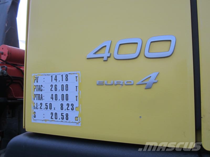 Volvo FM 400 Kabeļu pacēlājs nomontējamām kravas mašīnām