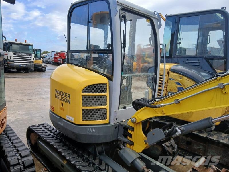 Wacker EZ28 Mini ekskavatörler, 7 tona dek