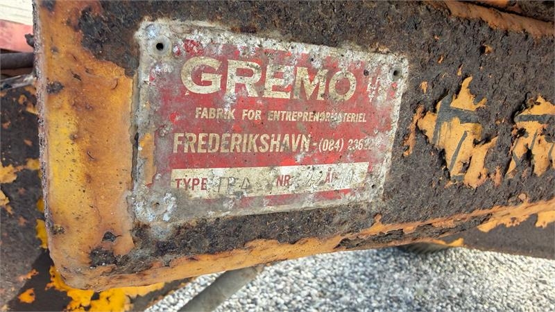 Gremo Tipvogn معدات العناية بالأرض - غير ذلك