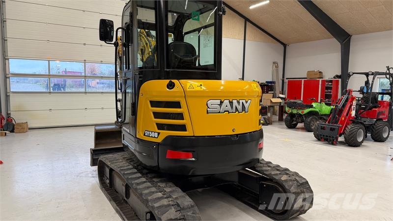 Sany SY50U Lánctalpas kotrók
