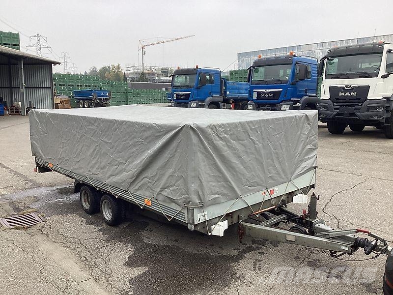 Humbaur HUT3000 Maschinentransporter Universal Tieflader Costruzioni - Altro